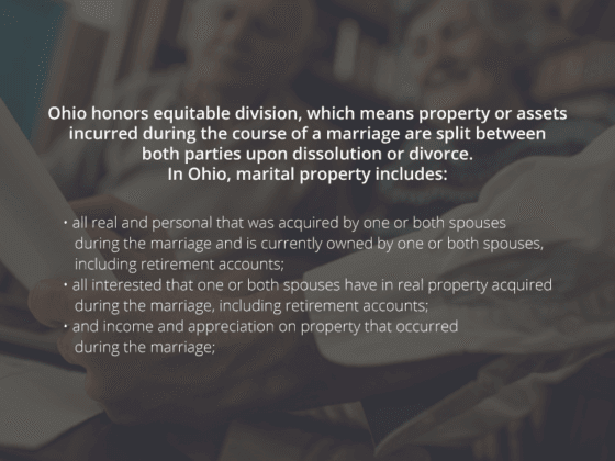 Ohio Honors Equitable Division