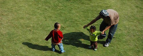 Family Playing